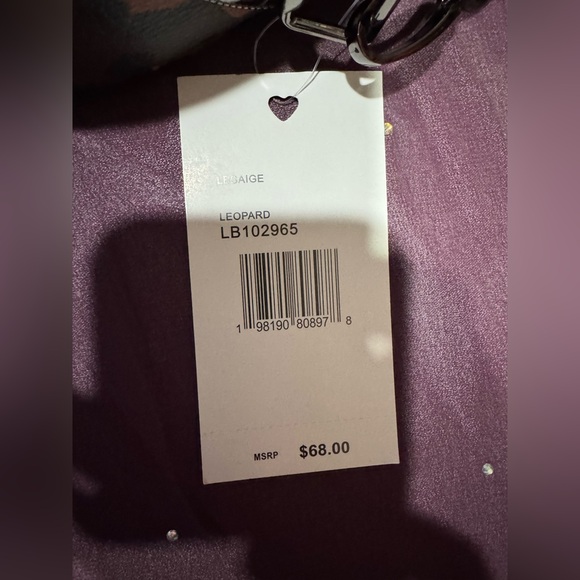 Betsey Johnson Leopard Print Crossbody Bag - Picture 5 of 5